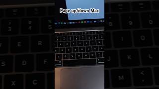 How to Page up and Page down on Mac Shorts [upl. by Alice]