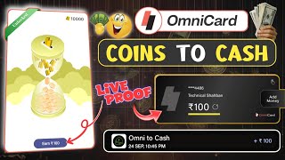 OmniCard New Update Convert Coins To Cash Omni To Cash OmniCard [upl. by Yelkcub]