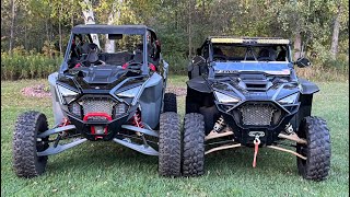 Rzr Turbo R versus Rzr Pro Xp [upl. by Nnylodnewg]