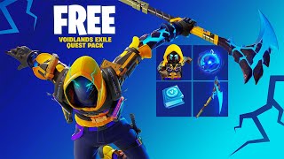 how to get FREE Voidlands Exile pack in fortnite Starter Pack free skins [upl. by Horn849]