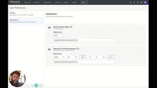 Venafi as a Service Email Notification Settings [upl. by Cleave]