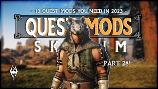 10 BEST Skyrim Quest Mods of 2024 Must Try [upl. by Boland765]