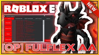 NEW ROBLOX EXPLOIT FULFLEX ALPHA PATCHED LIMITED LUA LUAC EXECUTOR CLICKTP AND MUCH MORE [upl. by Naret]