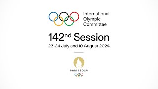 142nd IOC Session  Day 1 Part 1 [upl. by Ynahpit]