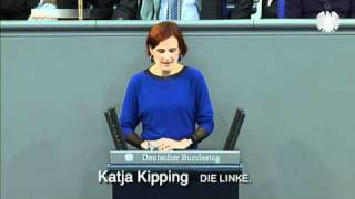 Katja Kipping DIE LINKE Willkür und Mafiamanier bei der Neubestimmung der ALG IIRegelsätze [upl. by O'Toole]