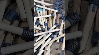 Bobbins Crafting to Weave Power Looms Shuttle [upl. by Senior]