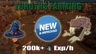 Turoth Farming Guide 2018  200k AFK Farming Exph Runescape 3 [upl. by Swiercz]