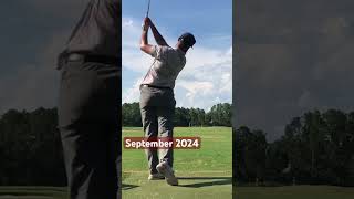 Swing progress over a year and a half just about golfswing progress golf improvement swing [upl. by Torres286]