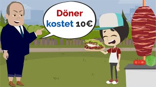 Döner Battle mit OLAF SCHOLZ [upl. by Andert571]