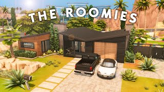 A New Home for the Roomies  The Sims 4 Speed Build [upl. by Silber]