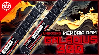 UNBOXING MEMORIA DDR3 TGT GALADIUS 300 [upl. by Rosemarie449]