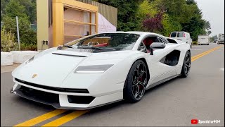 2022 Lamborghini Countach LPI 8004 Start Up amp Driving Sound FIRST EVER World Unveiling [upl. by Willtrude]