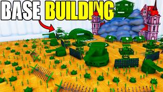 The NEW Army Men BASE BUILDING Simulator has Epic SIEGE BATTLES  Attack on Toys [upl. by Notse]