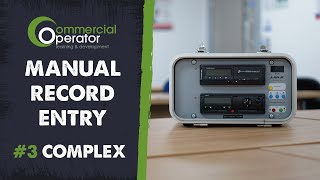 3 How to Input a Manual Record Entry on a Digital Tachograph Siemens VDO amp Stoneridge  Complex [upl. by Resee377]