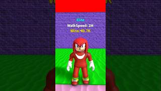 Knuckle vs shadow vs shin sonic 😱 gaming roblox shorts [upl. by Sane]