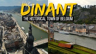 Visiting Dinant  The Historical Town of Belgium [upl. by Liakim]