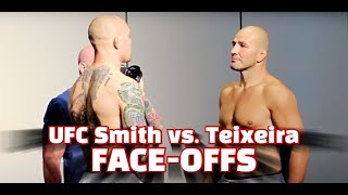 UFC on ESPN FaceOffs Anthony Smith vs Glover Teixeira [upl. by Ackley]