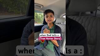 when Dad tells a True Horror Story😰 shorts youtubeshorts sillydeepak youtubeindia [upl. by Oiram770]