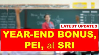 Dito Pala Makikita Updates ni YearEnd Bonus PEI at SRI [upl. by Ivan]