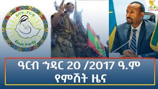 Ethiopia  Esat Amharic Night time news 29 November 2024 [upl. by Vickie]