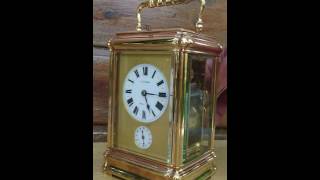 Carriage clock grande sonnerie [upl. by Ahsienal299]