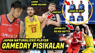 Lakas ng apat Kai Sotto vs import pf ng japan at magulang na sentro Yokohama vs Nagasaki gameday [upl. by Naul733]