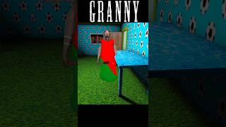 Granny is Cristiano Ronaldo 😂 bed glitch grannygamingfunnynostalgiashorts [upl. by Lokkin]