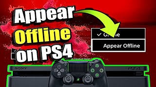 How to appear OFFLINE PS4 and LOGIN offline Best Method [upl. by Eloc]