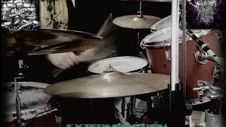 Extermination Dismemberment Drum Cover [upl. by Derdlim]