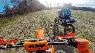 2 Stroke VS 4 Stroke  YZ250F vs 150SX [upl. by Ynove]