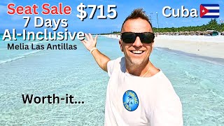 Melia Las Antillas AllInclusive Resort Varadero Cuba Review FindingFish cuba [upl. by Lurline]