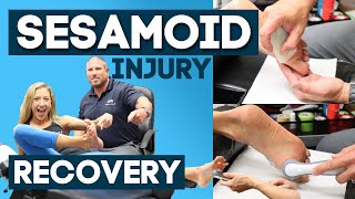 How To Heal From A Sesamoid Injury l Top 3 Tips For FASTER Recovery MUST KNOW [upl. by Bernete]