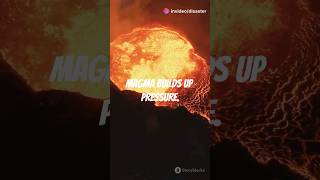 How volcanoes are formed  geological phenomena  shorts ytshorts geography upsc ssc [upl. by Esela140]