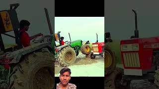 Jaat ki nice song swaraj 855 and John Deere 5050D tractor stunt yo [upl. by Jone]