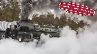 Royal Scot 46100 on the NYMR  Pure STEAM [upl. by Galateah]