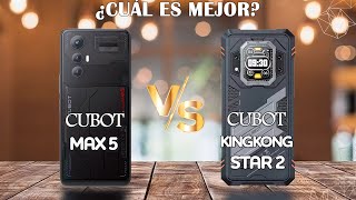 Cubot Max 5 vs Cubot KingKong Star 2 [upl. by Sigmund]