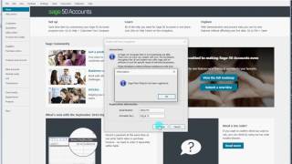 ConnectItSage50  registering the Sage 50 Accounts SDO [upl. by Kenji181]