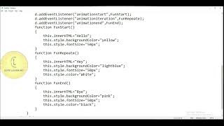 Javascript  event handling change div title  CodeLearning [upl. by Anail810]