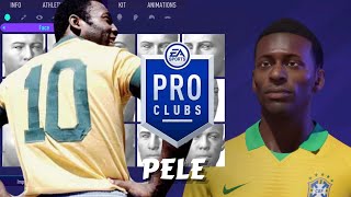 FIFA 21 Pele Pro Clubs Creation [upl. by Ainattirb93]