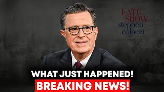 What JUST HAPPENED With Stephen Colbert SHOCKED The Whole World [upl. by Tenrag791]