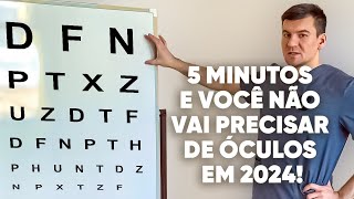 5 minutos e você vai esquecer os óculos em 2024 [upl. by Zalea288]