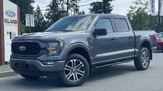 2023 Ford F150 STX  FX4 Off Road Pkg Tailgate Step Review  Island Ford [upl. by Innig]