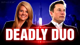 Elon amp Gwynne Shotwell The Pair Who Made SpaceX [upl. by Ezalb]