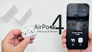 AirPods 4 with ANC Unboxing and Review [upl. by Eskill]