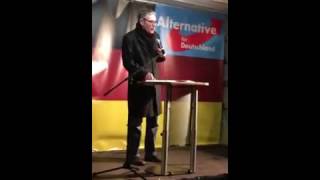 Rede KarlHeinz Tegethoff am 25112016 Wahlkampfauftakt NRW 2017 in Paderborn [upl. by Forland]