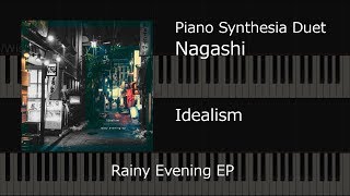 Idealism  Nagashi Synthesia piano duet [upl. by Timon]