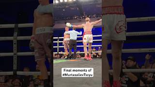 Bakhram Murtazaliev stops Tszyu in RD3 after 4 knockdowns  MurtazalievTszyu [upl. by Zoeller562]