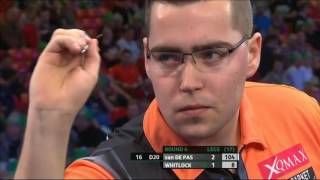 ᴴᴰ Simon Whitlock vs Benito van de Pas  2016 UK Open PDC Darts Last 32 [upl. by Kubis]