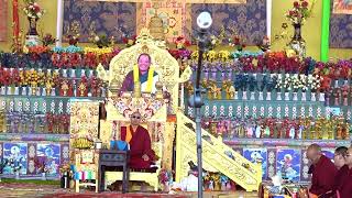 ORGYEN JAMBHALA Great Prayer Festival Monlam Chenmo 38 [upl. by Lewiss]