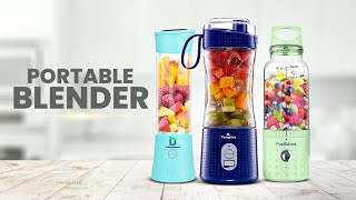 7 Best Portable Blender  Best Personal Travel Blender [upl. by Schumer127]